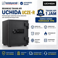 Brankas Fingerprint Digital UCHIDA UCZE R| Brankas Uchida Dokumen| Brankas Uang & Emas Tahan Api