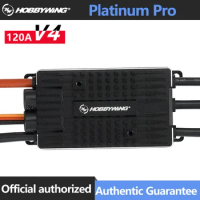 Original Hobbywing Platinum Pro V4 120A 3-6S Lipo Super BEC Empty Mold Brushless ESC for RC Drone Aircraft Helicopter
