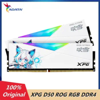 Original Adata LANCER XPG DDR4 RGB 8GB 16GB 2PCS RGB Memory RAM 3600MHz 288-Pin CHUIXUE U-DIMM Flash for Desktop