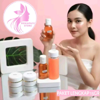 paket lengkap cream kecantikan HN 15gr original 100%