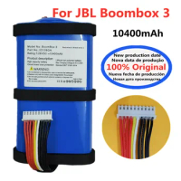 100% New Original Boombox3 Battery For JBL Boombox 3 10400mAh Bluetooth Speaker Battery Bateria Batteri High Quality + Tools