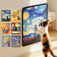 \thd Printing Wooden Frame Magnet Easy-install Frame Sticker Glue-free Install Magnetic Frame Sticke