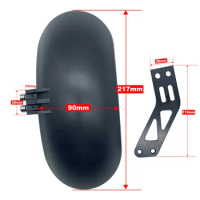 Rear Fender For Most Of 10inch Electric Scooter Rear Mudguard And Rear Mudguard Shaft 10 Inch Universal Mudguard Wheel Cover