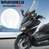 Motorcycle Windscreen Screen Windshield Fairing Accessories For Honda Forza 350 Forza350 FORZA350 Nss 350 NSS350 2021 2022 2023