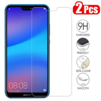 2pcs tempered glass for huawei p30 p40 lite p20 pro mate 20 lite p smart 2019 screen protector on honor 9x 8x 10 lite 20 glass