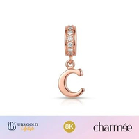 UBS Gold - Liontin Emas Charmee Alpha Cheri C - 8k - Ald0200k Rose Gold