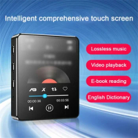Portable Multifunctional Lossless MP3 MP4 Player With Automatic Read Aloud Mini-game 2.5 Inch Display Music Player