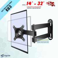 [Đang sale lớn] Giá Treo Màn Hình Máy Tính Gắn Tường ErgoTek E83 14 - 17 - 23 - 29 - 32 Inch - Giá T