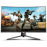 HKC 32-inch 1080P 165Hz 1500R Curved Surface Screen Gaming Display 4ms Computer Monitor SG32C VA Panel DP+VGA