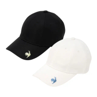 【LE COQ SPORTIF 公雞】官方直營 經典刺繡LOGO休閒運動棒球帽 帽子 男女款-2色-LJV03305