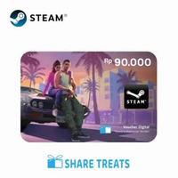 Steam Wallet Voucher Rp 90,000