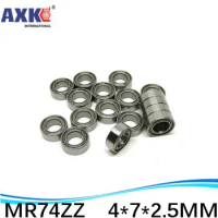 0000 free shipping miniature deep groove ball bearing (stainless steel 440C material) SMR74ZZ 4*7*2.5 mm ABEC-1 Z2 200pcs/lot