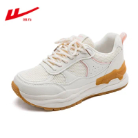 WARRIOR Girl Sneakers Running Shoes Fashion Breathable Walking Net Shoes Lightweight Women Casual Shoes