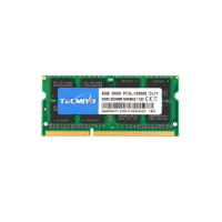 Super Quality Tecmiyo 8GB DDR3L 1600MHz RAM PC3L-12800S 1.35V SODIMM 204Pin intel AMD Memory for Notebook - Green