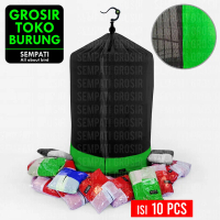 SEMPATI GROSIR Krodong Murai Semi Transparan Kaos Pe Tebal Sempati Isi 10 Pcs Kerodong Krodong Sangk