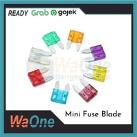 Sikring Tancap Mini 5A 7.5A 10A 15A 20A 25A 5 A 7.5 A 10 A 15 A 20 A 25 A Mini Fuse Blade Kecil Moto