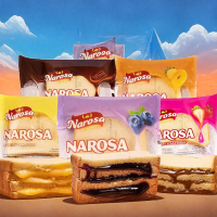 Narosa Roti Bakery Halal 17 17 Rasa Coklat Keju Strawberi Vanilla Pineapple Sweet Chocolate Bread Fr