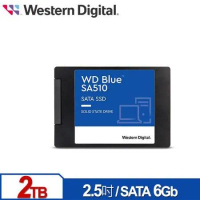 WD 藍標  SA510 2TB 2.5吋SATA SSD
