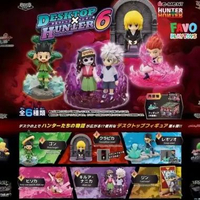 RE-MENT DesQ Hunter x Hunter Desktop Hunter 6 Series Blind Box Figure Rement