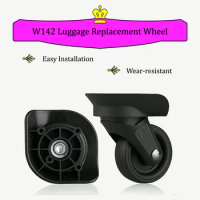 W142 Luggage Replacement Wheel Siuitcase Wheels Repairs Accessories Universal Rotation Casters High Strength Maintenance Pulley