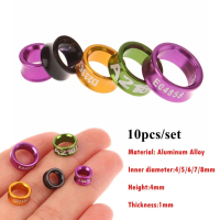 A Flexible  10Pcs Pigeon Foot Rings Bird Parrot Leg Rings Bird Feeding Identification 4/5/6/7/8mm Ou