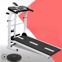 Household Small Treadmill Multifunctional Mini Treadmill Mute Running Machinery Foldable Treadmill Fitness Equipment