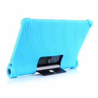 Shockproof Silicone Back Cover for Lenovo Yoga Smart Tab 5 Soft Case for Lenovo Yoga Tab5 YT-X705 10.1 Inch Tablet PC Shell +Pen