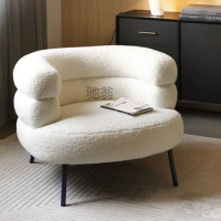Lazy sofa chair bedroom makeup chair home balcony leisure chair Nordic simple single sofa