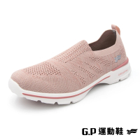【G.P】女款輕量飛織舒適懶人鞋P0662W-粉色(SIZE:35-39 共三色)