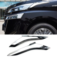 For Toyota Alphard Vellfire 2016-2019 Front Lamp Light Trim Garnish Car Accessories Products
