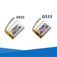 Original Replaces 1400-1500mAh 533-000132 Battery For Logitech G533 G530 G933 Wireless Headset Headphone Batterie AKKU