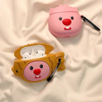 Zanmang Loopy Kawaii Cartoon Apple Phone Airpods 2 Generation Protective Cover Little Beaver Wireless Bluetooth Headphone Cover
