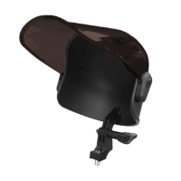 【KEWIG 凱威格】MLH-MI 安全帽造型 機車手機架 遮陽帽 17mm球頭適用(遮光罩 晴雨帽)