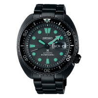 SEIKO 精工 Prospex 黑潮夜視鏡 時尚潛水機械錶-男錶(SRPK43K1)45mm SK008