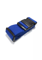 UKGPro 藍色行李帶(約2米可調長度) 旅行行李箱捆綁帶 紙箱捆綁帶 加固行李箱包織帶 織拉桿捆綁帶 個人化方便辦識行李箱帶 安全打包帶 適用18-28寸行李箱加固帶 多色可選個性化喼帶UCL-LB-50BL