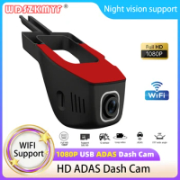1080P HDR WIFI Android Auto Dashcam Dvr In The Car Video Recorder Car Dvr Dash Camera Black box Loop Recording Car Assecories