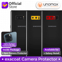 Exacoat Galaxy Note8 / Note 8 Camera Protector Matte Black (2pcs)