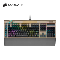 【CORSAIR 海盜船】K100 -玫瑰金 光軸RGB英文機械式電競鍵盤