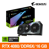 技嘉GIGABYTE AORUS GeForce RTX 4080 SUPER MASTER 16G