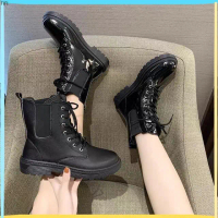 KIKINV GIÀY BỐT NỮ CỔ CAO MỚI Mã 24