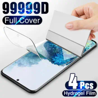 Hydrogel Screen Protector For Samsung Galaxy S20 S10 S9 S8 Plus Full Cover Protective For Samsung S22 S21 S20 Ultra Plus FE S10E