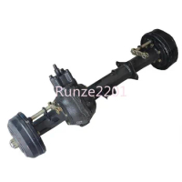 Modified Three-Wheel Four-Wheel Motorcycle Accessories Rear Axle Kart ATV Differential Rear Axle Shaft Drive Drum Brake