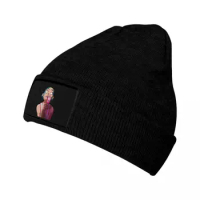 Gorillaz Ice Cream Knitted Caps for Women Men Beanie Winter Hat Acrylic Rock Warm Caps