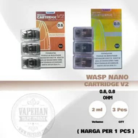 Replacement Cartridge Oumier Wasp Nano V2 Authentic By Oumier 0.6 Ohm