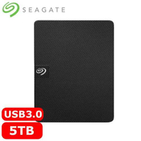 Seagate希捷 新黑鑽 5TB 2.5吋行動硬碟 (STKM5000400) 2021升級款原價4490(省691)