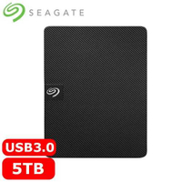 Seagate希捷 新黑鑽 5TB 2.5吋行動硬碟 (STKM5000400) 2021升級款原價4288【現省370】