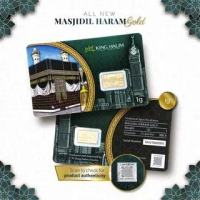 Baru - Logam Mulia Emas King Halim 0.5, 1, 2, 5, 10 Gr - Masjidil Haram