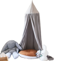 Mewah borong berkualiti tinggi tirai kubah nyamuk bersih bayi tidur buaian katil kanopi untuk bilik kanak-kanak