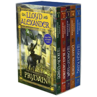 5 Books / Set The Chronicles of Prydain Books for Children Kids Picture Books Baby Famous Story The Fantasy Island Heroes Series