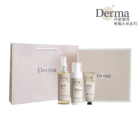 Derma 大地 Eco 植萃呵護禮盒(護手霜75ml+私密慕斯150ml+護膚油150ml)